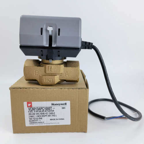 【实物拍摄】美国HONEYWELL霍尼韦尔电动二通阀VN6013APC1000T