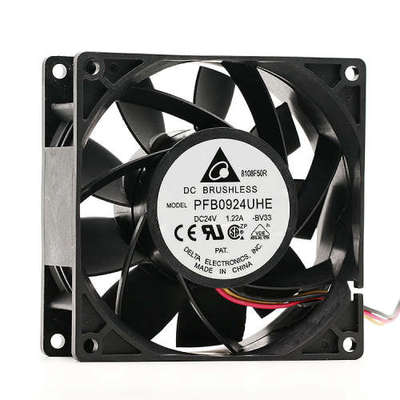 台达DELTA PFB0924UHE 9238 9CM 24V 1.22A 耐用变频器散热风扇