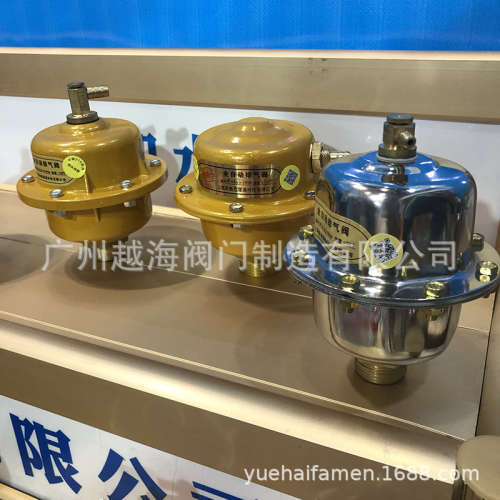 供应暖气大排量自动排气阀DN15 20 25 新型304外丝不锈钢排气阀