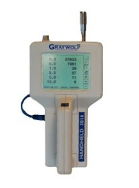 供应美国格雷沃夫GrayWolf PC3016手持式颗粒物检测仪0.3—25μm