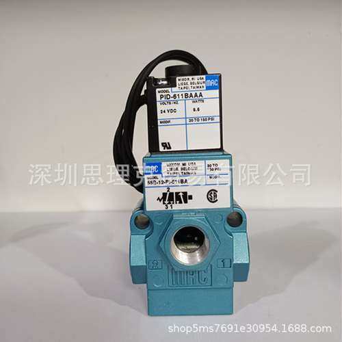 美国MAC电磁阀55B-12-PI-291JJ MOD:M879