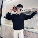 米首WY303-P58控78抖音主风秋冬时尚男士卫衣休闲百搭男社会小伙，男装卫衣，星座309A