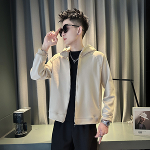 杏首JK80-P98控138抖音直播店主风秋季潮流夹克男士外套社会小伙,男装夹克,星座309A