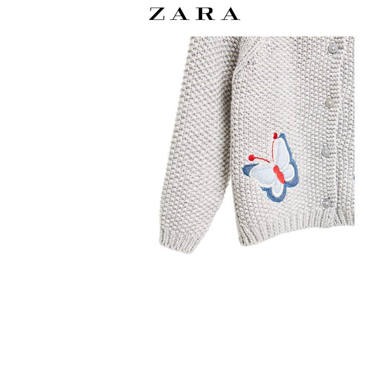 Pull fille ZARA à manche longue - Ref 2104000 Image 5