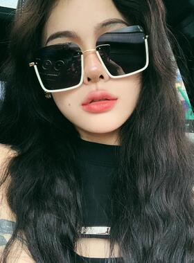 墨镜女潮高级圆脸太阳镜男士