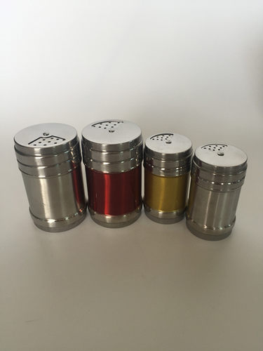 烧烤辣椒粉孜然调味瓶不锈钢