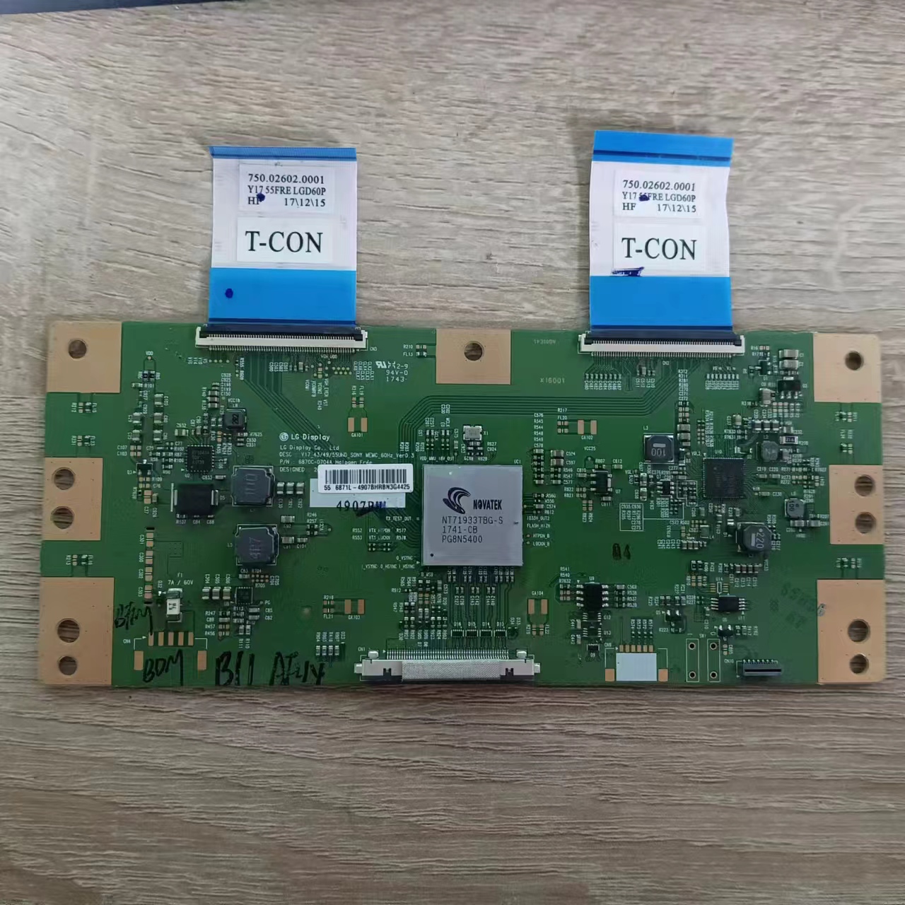 原装索尼KD-55X8000E逻辑板