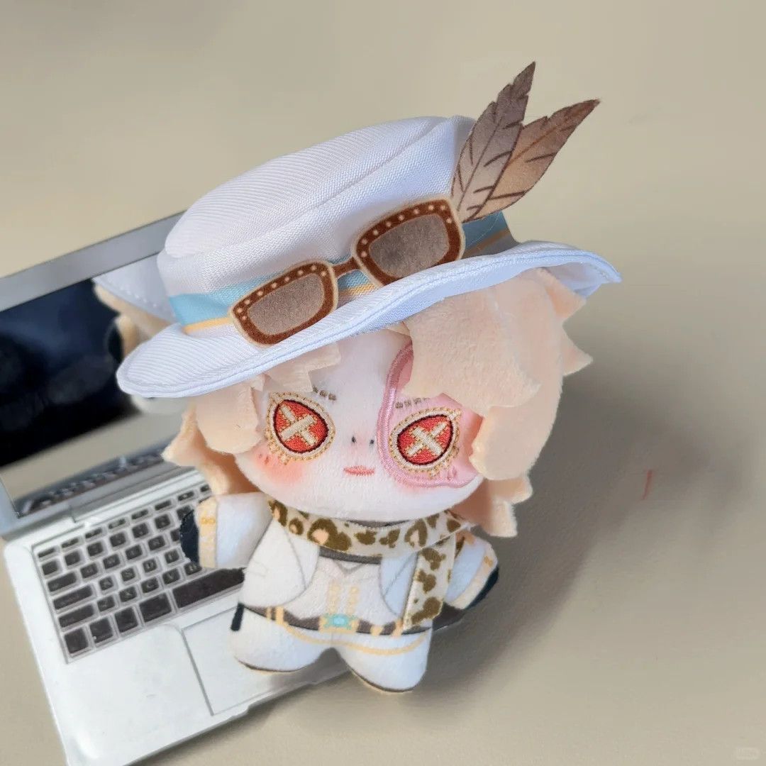 thumbnail for Internet-famous Identity V exploration midsummer frisbee, dazzling lone wolf, 10cm cotton doll