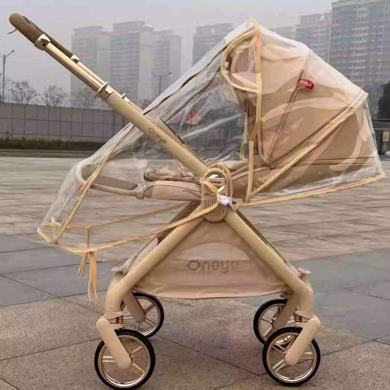 适用T9婴儿推车防雨罩挡风保暖罩丸丫t9宝宝手推车四季防尘防飞沫