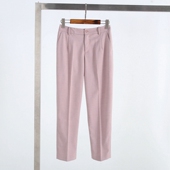 西裤 春秋季 女9分烟管裤 修身 子女士百搭 停产断码 显瘦通勤裤 清仓