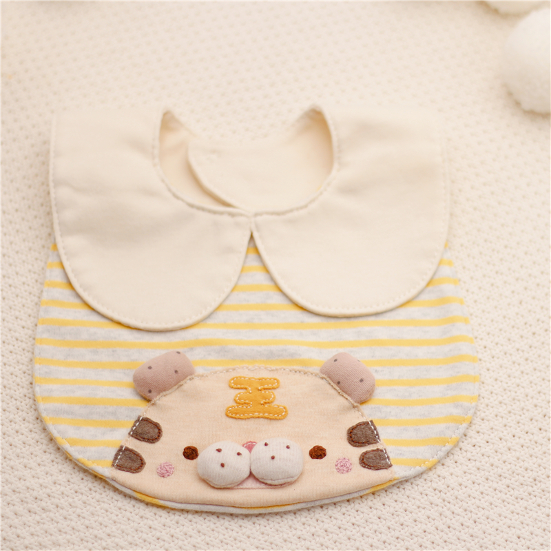 新生婴儿虎宝宝纪念品口水巾diy孕期手工制作孕妇布艺围嘴材料包