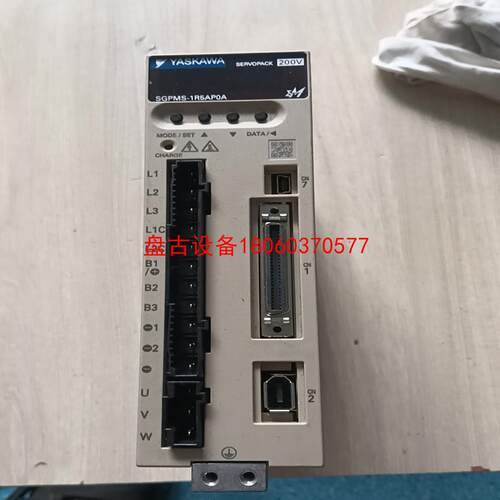 【盘古设备】安川伺服器300w sgpms-1r5ap0a安川伺服器功