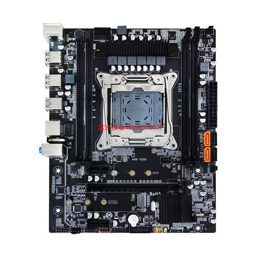 【盘古设备】100片库存9新科脑x99m d4主板 支持4个ddr4内存