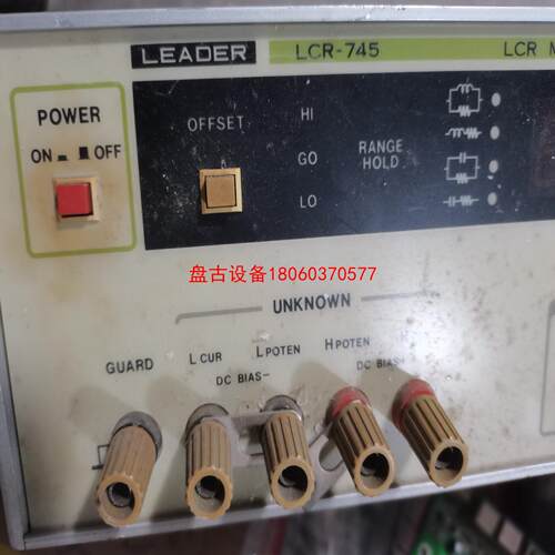 【盘古设备】日本产leader lcr-745 lcr电桥