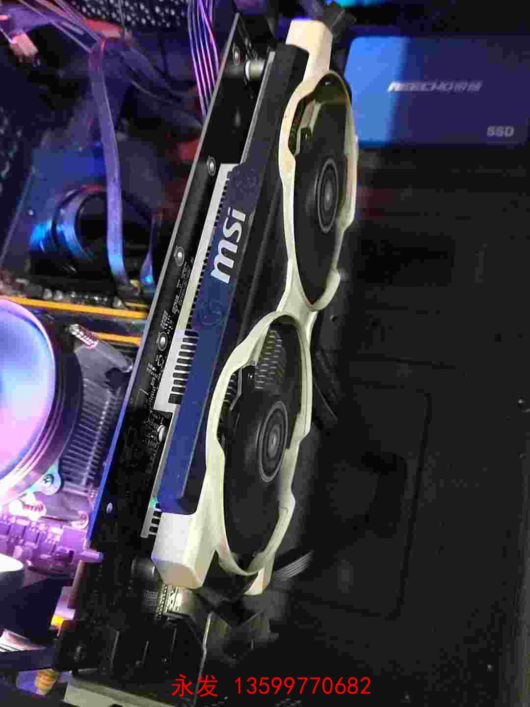 微星GTX9502G显卡240包邮二手拆机测好发货