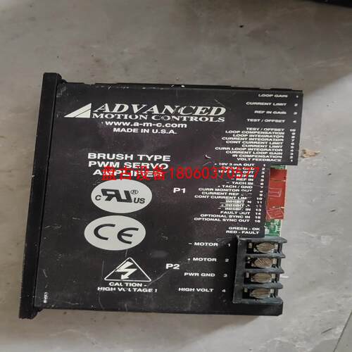 【盘古设备】美国advanced直流电机驱动器30a8t-ec1