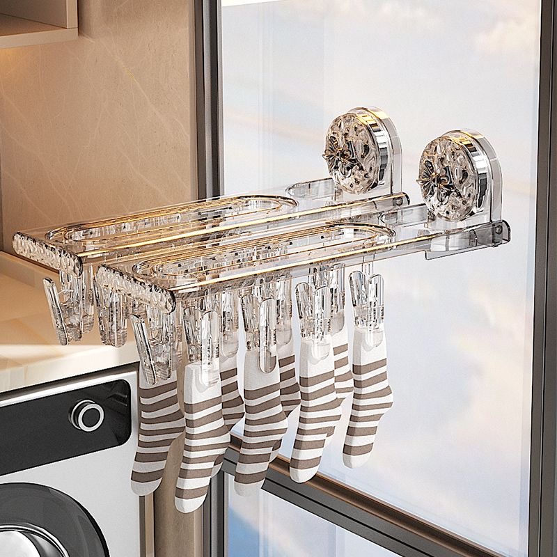 成人儿童阳台晾晒袜子神器可移动