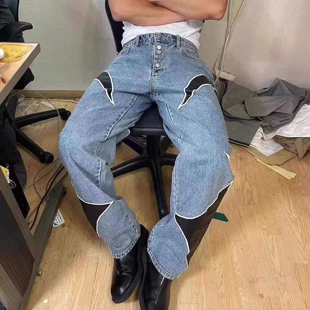 上身巨帅！THUGCLUB星月牛仔裤