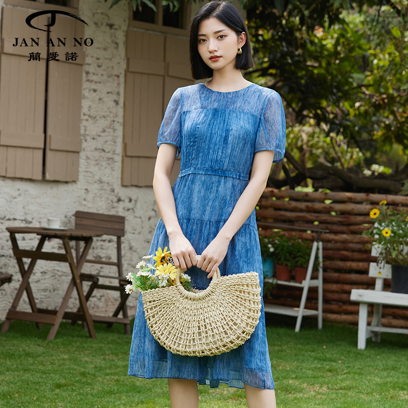 简爱诺优雅气质连衣裙