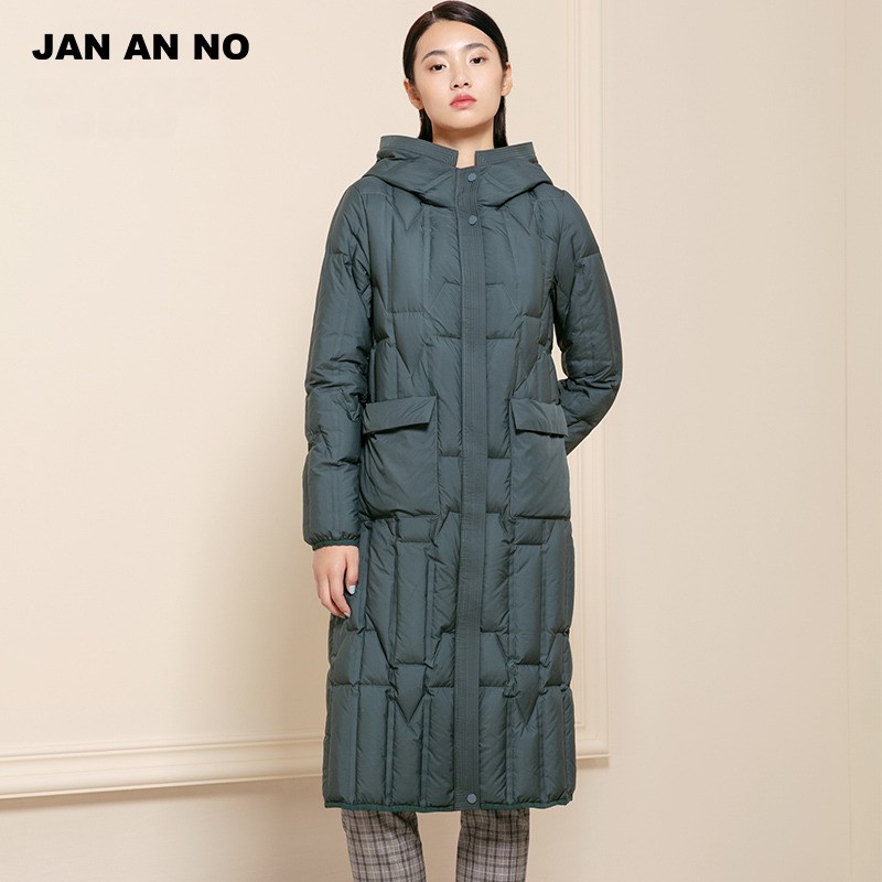 宽松白鹅绒外套JANANNO