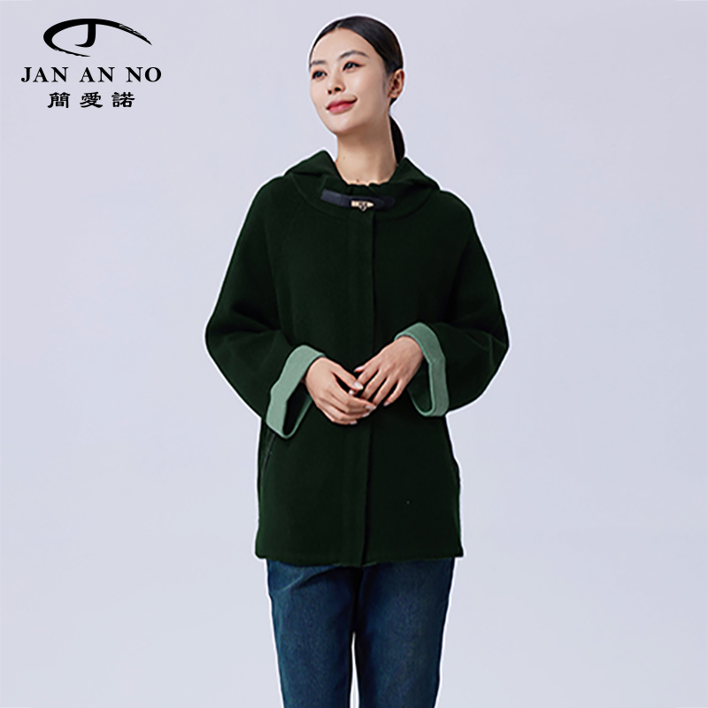 简爱诺宽松羊毛外套冬