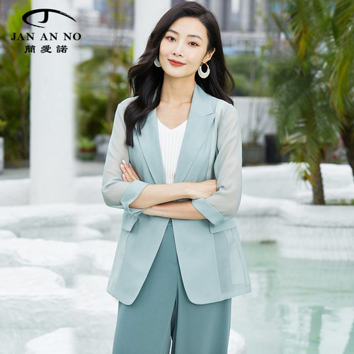 JANANNO夏季中袖外套