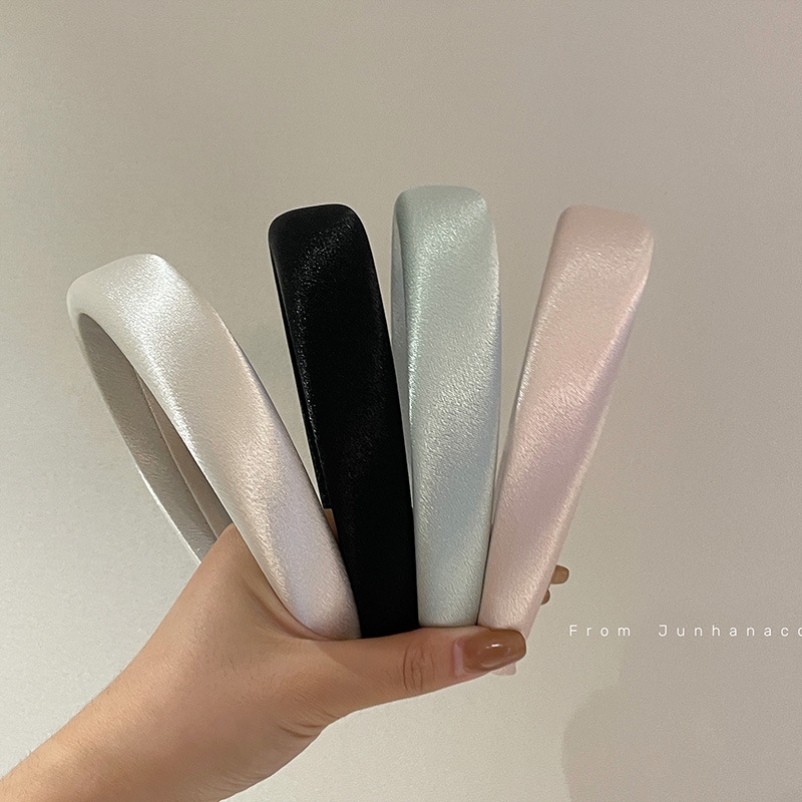 法式高级感缎面发箍女网红新款