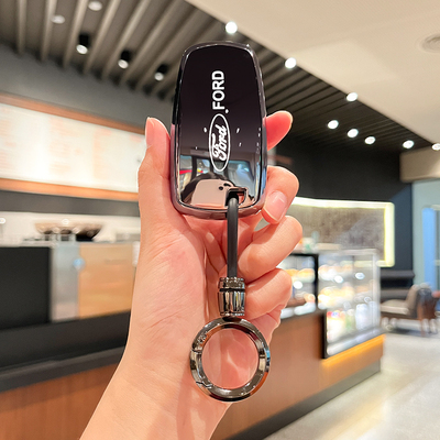 适用福特福克斯钥匙套蒙迪欧锐界福睿斯车锐际探险者嘉年华壳包扣
