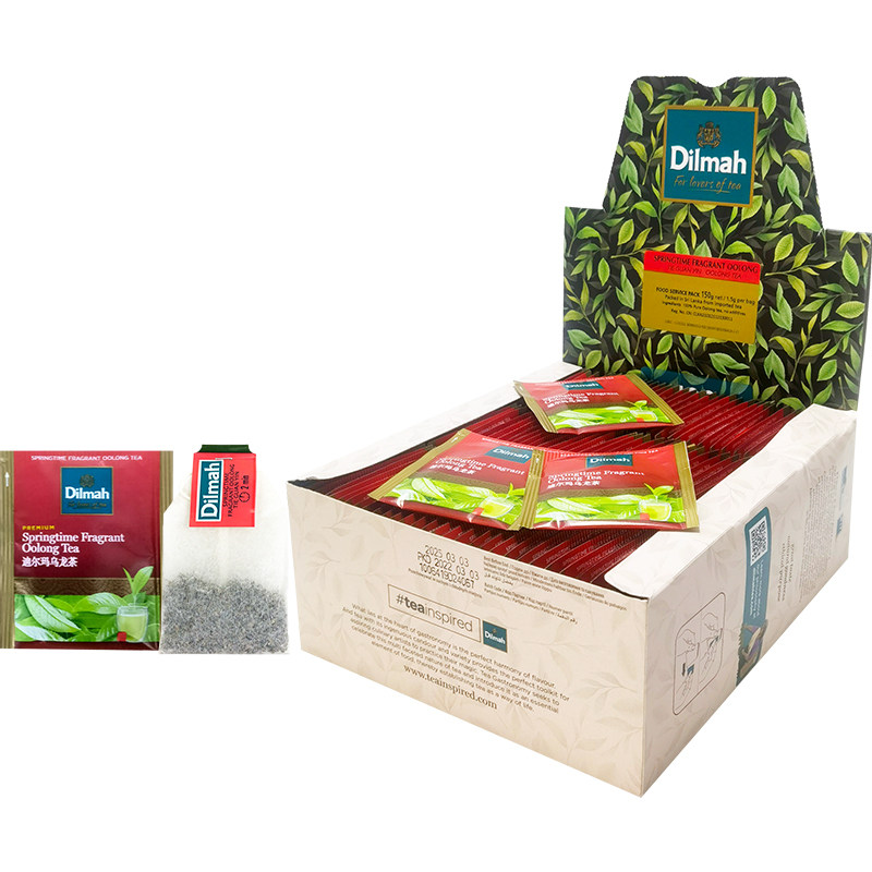 dilmah迪尔玛乌龙茶1.5*100袋 酒店餐饮装独立包装袋泡茶