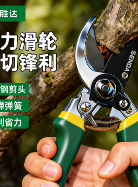 胜达十大名牌修枝剪剪刀专用树枝剪花果树果枝剪修剪园艺剪大剪刀