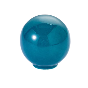 儿童房彩色拉手衣柜门可爱圆球陶瓷圆形抽屉纽扣白色柜门卡通把手