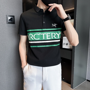 24夏季短袖POLO衫男士 韩版潮流精神小伙翻领T恤LPOL9016-P55图片