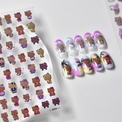 tomoni中国美甲贴纸美观