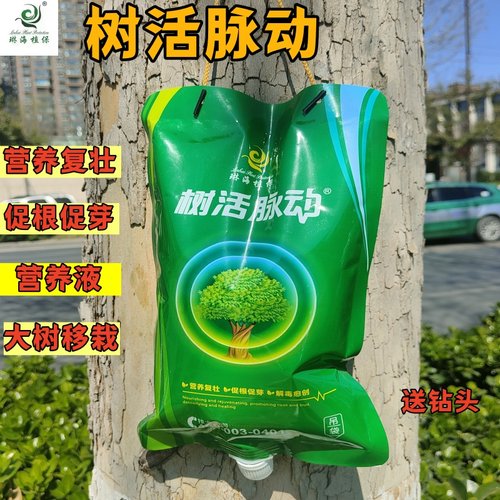 琳海树活脉动吊针液移栽复壮