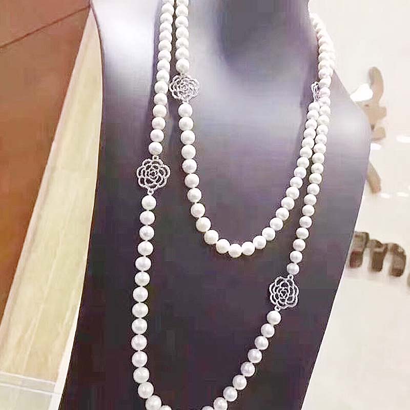 DIY首饰配件材料镀24K金微镶手链项链链接件 双孔花环 梅花