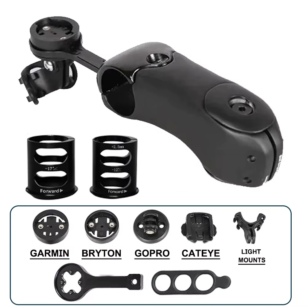 2025新款自行车碳纤维把立立管公路车80/90/100/110/120/130mm