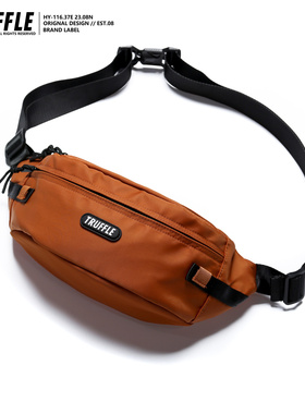 TRUFFLE2026新款休闲挎包男士腰包单肩斜挎包女胸包大容量通勤包
