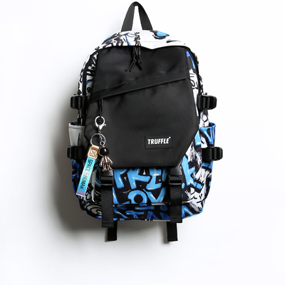 涂鸦书包ins潮酷男4-夏6年级减负