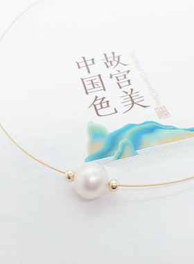 【流星珍珠】简约气质淡水珍珠项链通勤温柔耐看百搭颈链女