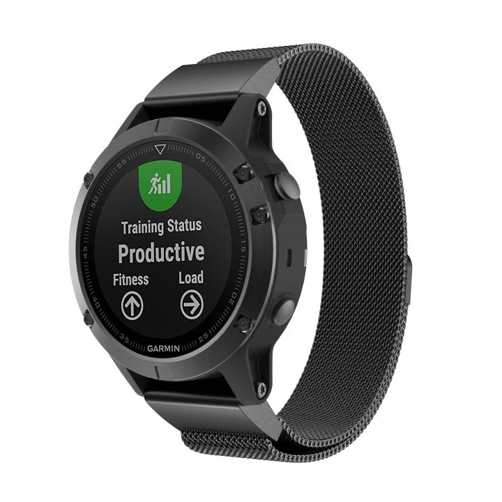 适配garmin佳明S62高尔夫智能Approach S60手表不锈钢米兰表带男