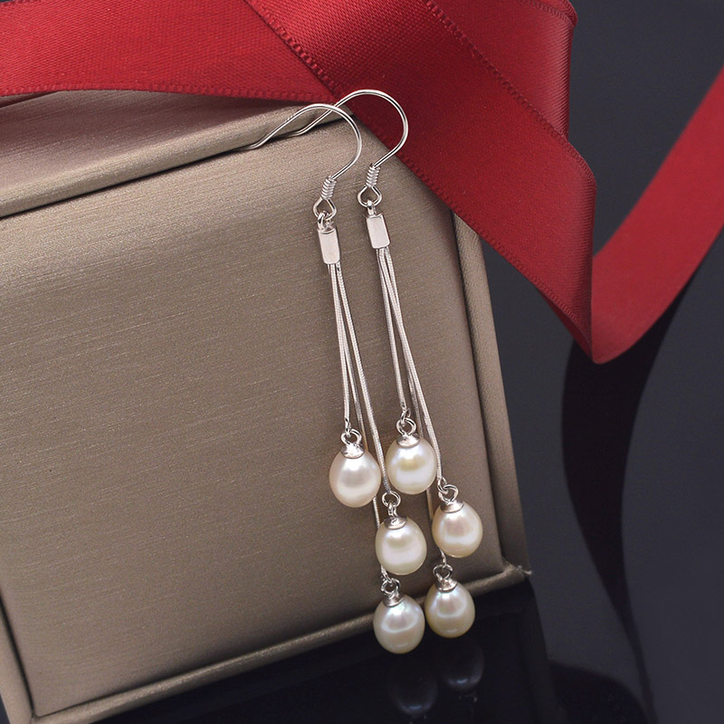 小众925纯银高级感显瘦天然珍珠