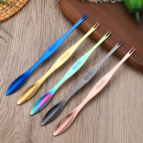 剥螃蟹工具神器蟹针蟹勺蟹八件