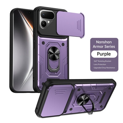 南山甲适用于TECNO POVA CURVE2 5G指环扣手机壳推拉窗镜头盖车载磁吸加厚军士防摔支架多功能