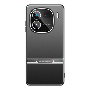 适用于iQOO13手机壳iQOO12/iQOO11全包镜头iQOO11S磨砂剑锋系列防摔合金保护套轻奢