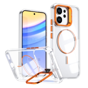 适用于OPPO Reno14F 5G镜头支架手机壳ZTE Blade A35E透明ZTE Blade A56 4G磁吸无线充摩托罗拉MOTO G06 4G