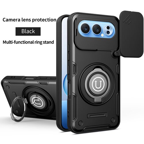 推拉窗护镜手机壳适用于荣耀Honor 500海外版旋转支架荣耀500Pro海外版车载磁吸加厚防摔海外出口级保护壳