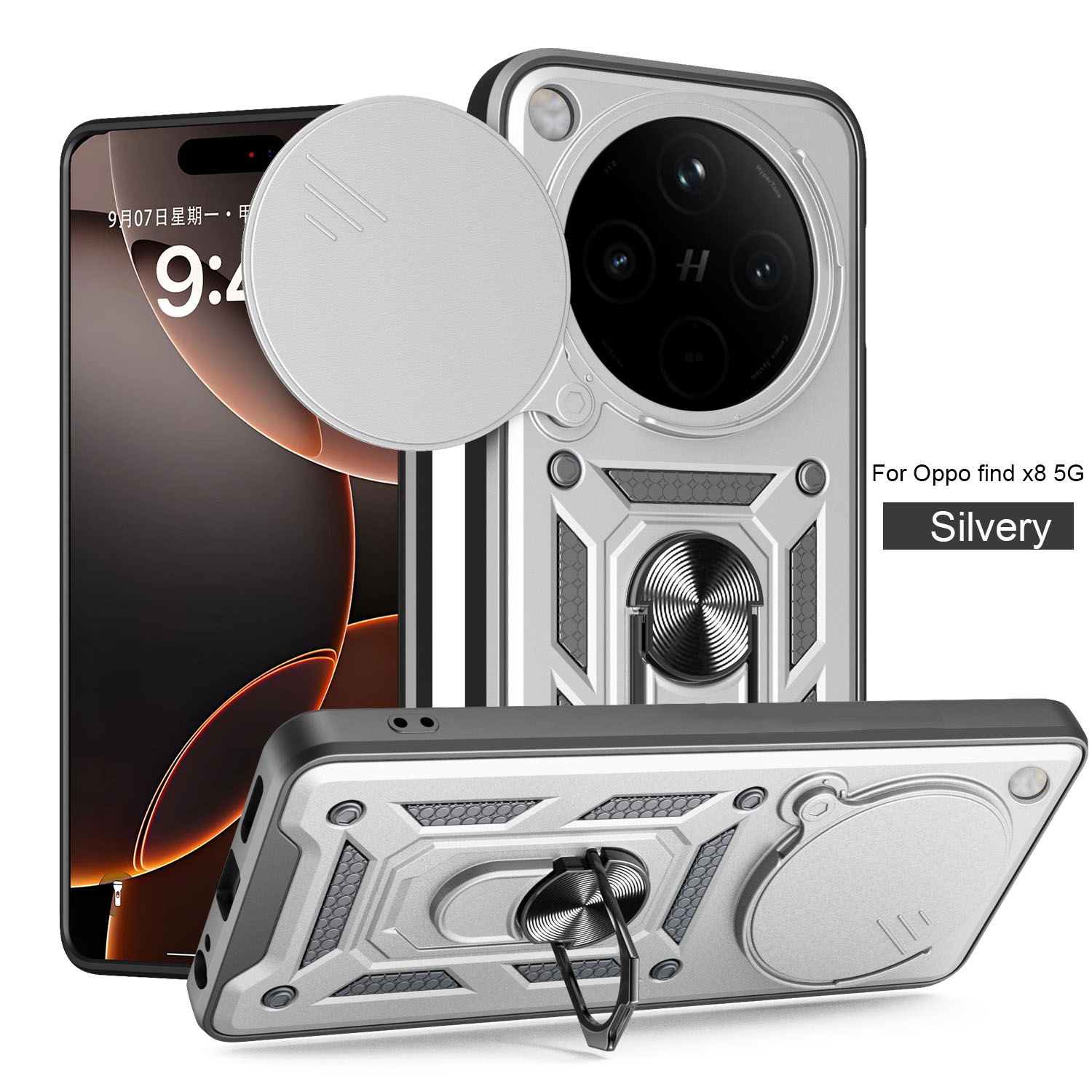 适用于OPPO FindX9/X9Pro推窗护眼手机壳FindX8/X8Pro/A6Pro/A6GT/A3Pro/A80/K12X/A3X图片