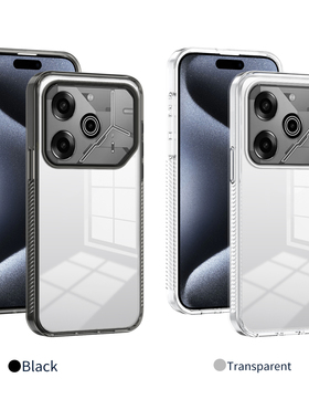 适用于INFINIX TECNO POVA6PRO手机壳透明防滑亚克POVA6防摔硬壳保护套减震耐磨新款男女