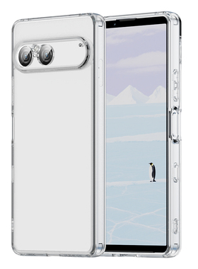 适用于索尼Xperia 10 VII手机壳亚克力透明高清防摔保护套气囊保护套凡彩系列