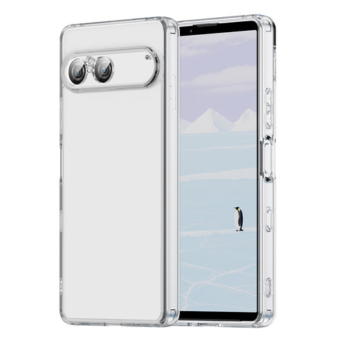 适用于索尼Xperia 10 VII手机壳亚克力透明高清防摔保护套气囊保护套凡彩系列